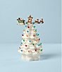 Lenox Treasured Traditions Tree with Flying Santa Figurine - Image 2