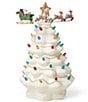 Lenox Treasured Traditions Tree with Flying Santa Figurine - Image 1