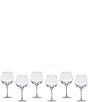 Color:Clear - Image 1 - Tuscany Classics 6-Piece Red Wine Glass Set, Buy 4 Get 6