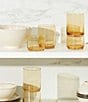 Lenox Tuscany Classic Stackable Glasses, Set of 4, Color:Amber - Image 3