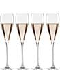 Color:Clear - Image 1 - Tuscany Classics 4-Piece Sparkling Wine Glass Set