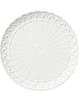 Color:White - Image 1 - Wicker Creek Round Platter
