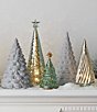 Lenox Wintery Woods Lit Mercury Glass Pine Tree Figurine - Image 3