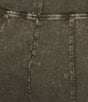 Leo & Nicole Acid Washed Knit Waist Pull-On Pants - Image 4