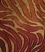Leo & Nicole Plus Size Jacquard Zebra Print Crew Neck 3/4 Dolman Sleeve Top - Image 4
