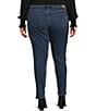 Color:Lapis Gallop - Image 2 - Levi's® 311 Plus Size Shaping Stretch Denim Ankle Skinny Jeans