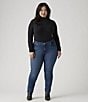 Levi's Levi's® 311 Plus Size Shaping Stretch Denim Ankle Skinny Jeans, Color:Lapis Gallop - Image 4
