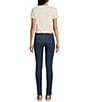 Color:Lapis Storm - Image 4 - Levi's® 311 Shaping Fitted Mid Rise Raw Hem Skinny Jeans