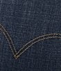 Color:Lapis Storm - Image 5 - Levi's® 311 Shaping Fitted Mid Rise Raw Hem Skinny Jeans