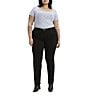 Levi's 314 Plus Size Shaping Mid Rise Jeans, Color:Soft Black - Image 4
