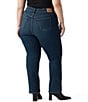 Levi's 314 Plus Size Shaping Straight Leg Jeans, Color:Zealous Blue - Image 2