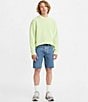 Levi's Levi's® 405 Straight Fit 10#double; Inseam Shorts, Color:Medium Score - Image 3