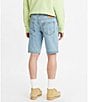 Color:Light Run - Image 2 - Levi's® 405 Straight Fit 10#double; Inseam Shorts