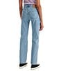 Color:Lane Change - Image 2 - Levi's® 501 High Rise Distressed Straight Jeans