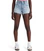 Levi's Levi's® 501 High Rise Frayed Hem Cut Off Shorts, Color:Micro Vibes - Image 1
