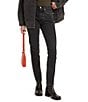 Color:Black Worn In - Image 1 - Levi's® 501 High Rise Skinny Jeans