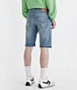 Color:Glacier Stitch - Image 2 - Levi's® 501 Original Fit 9#double; Inseam Regular Fit Destructed Denim Shorts