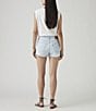 Levi's® 501® Original High Rise Frayed Hem Denim Shorts - Image 6
