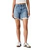 Levi's® 501® Original High Rise Mid Thigh Denim Shorts - Image 1