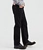 Color:Black - Image 3 - Levi's® 505 Regular Fit Rigid Jeans