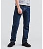 Color:Dark Stonewash - Image 1 - Levi's® 505 Regular Fit Rigid Jeans