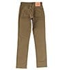 Color:Dark Olive Sorbtek Twill - Image 2 - Levi's® 511™ Slim Fit 5-Pocket Jeans