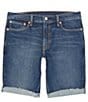 Color:Rind - Image 1 - Levi's® 511 Slim Fit Cut Off 12#double; Inseam Jean Shorts