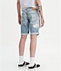Color:Gummy Bear - Image 5 - Levi's® 511 Slim Fit 12#double; Inseam Cut Off Jean Shorts
