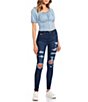 Color:Toronto Meiate - Image 3 - Levi's® 710 30#double; Inseam Super Skinny Jeans