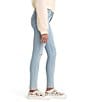 Color:Lapis Stop - Image 3 - Levi's® 711 High Rise Distressed Skinny Jeans