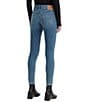 Color:Not Now - Image 2 - Levi's® 711 Mid Rise Destructed Skinny Jeans