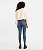 Color:Lapis Hay - Image 4 - Levi's® 711 Mid Rise Skinny Jeans