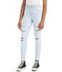Color:Soho Way - Image 1 - Levi's® 721 High Rise Distressed Skinny Jeans