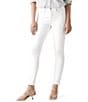 Color:Soft Clean White - Image 1 - Levi's® 721 High Rise Skinny Jeans