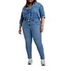 Levi's Levi's® 721 Plus Size High Waisted Skinny Jeans, Color:Lapis Air - Image 4