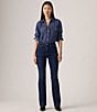 Levi's Levi's® 725 High Rise 32#double; Inseam Bootcut Jeans, Color:Lapis Dark Horse - Image 7