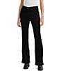 Levi's Levi's® 726 High Rise Dark Flare Jeans, Color:Soft Black - Image 1