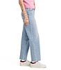 Color:Light Indigo - Image 3 - Levi's® 94 Mid Rise Relaxed Fit Straight Baggy Jeans