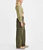Color:Army Green - Image 6 - Levi's® 94 Mid Rise Baggy Cargo Bungee Hem Pants