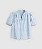 Levi's® Amelie Poplin Short Sleeves Blouse - Image 3