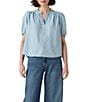 Levi's® Amelie Poplin Short Sleeves Blouse - Image 1