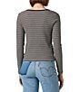 Levi's® Austen Long Sleeve Striped Button Front Top - Image 2