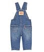 Levi's® Baby 3-24 Months Stretch Denim Overalls | Dillard's