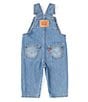 Levi's® Baby 3-24 Months Stretch Denim Overalls | Dillard's