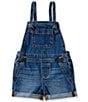 Levi's Levi's® Baby Girls 12-24 Months Spaghetti-Strap Denim Shortall, Color:Blue - Image 1