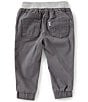 Color:Revolver Grey - Image 2 - Levi's® Baby Boys 3-24 Months Brushed-Twill Jogger Pants