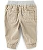 Color:Taupe - Image 2 - Levi's® Baby Boys 3-24 Months Brushed-Twill Jogger Pants