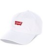 Color:White - Image 1 - Levi's® Batwing Twill Adjustable Hat