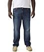 Levi's® Big & Tall 502 Regular Fit Dark Wash Tapered Stretch Jeans - Image 1