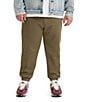 Color:Olive Night - Image 1 - Levi's® Big & Tall Stretch Chino Jogger Pants